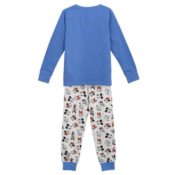 Cerdá Pijama Largo Single Jersey Mickey 10 Años Azul