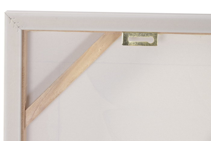 DKD Home Decor Cuadro Lienzo MDF Palmera Surtido de 2 Piezas