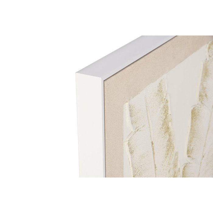 DKD Home Decor Cuadro Lienzo MDF Palmera Surtido de 2 Piezas