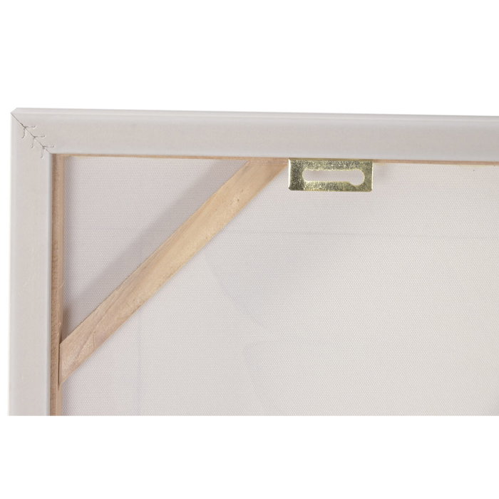 DKD Home Decor Cuadro Lienzo MDF Palmera Surtido de 2 Piezas