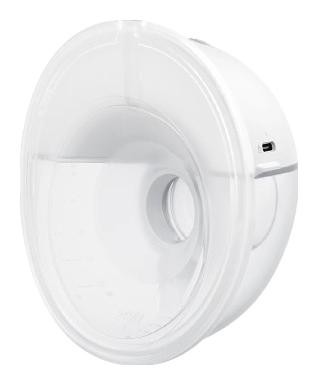 Momcozy M5 Sacaleches Doble Portátil con Batería y Caja de Almacenamiento, Gris