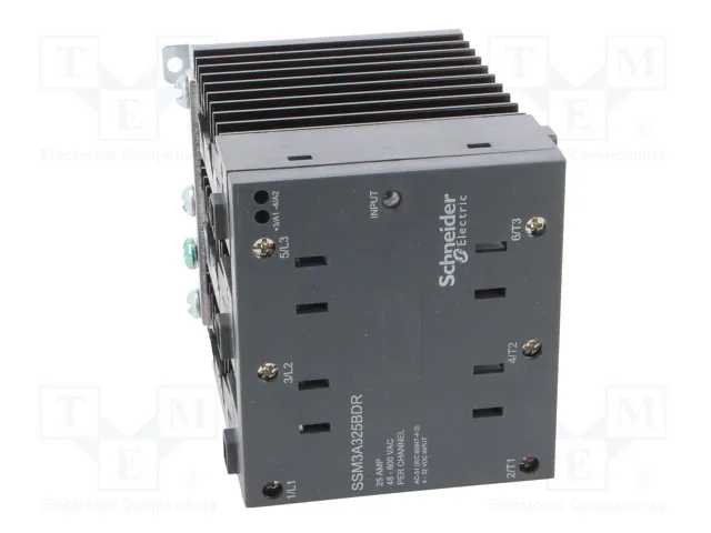 SCHNEIDER ELECTRIC Relé de semiconductor Zelio Relay 25A 3-fásico