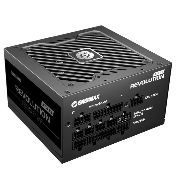 Enermax Fuente Alimentacion Revolution ERS1200EWT-V2 1200W 80+ Gold ATX 3.1 Modular Enermax Fuente Alimentacion Revolution ERS1200EWT-V2 1200W 80+ Gold ATX 3.1 Modular
