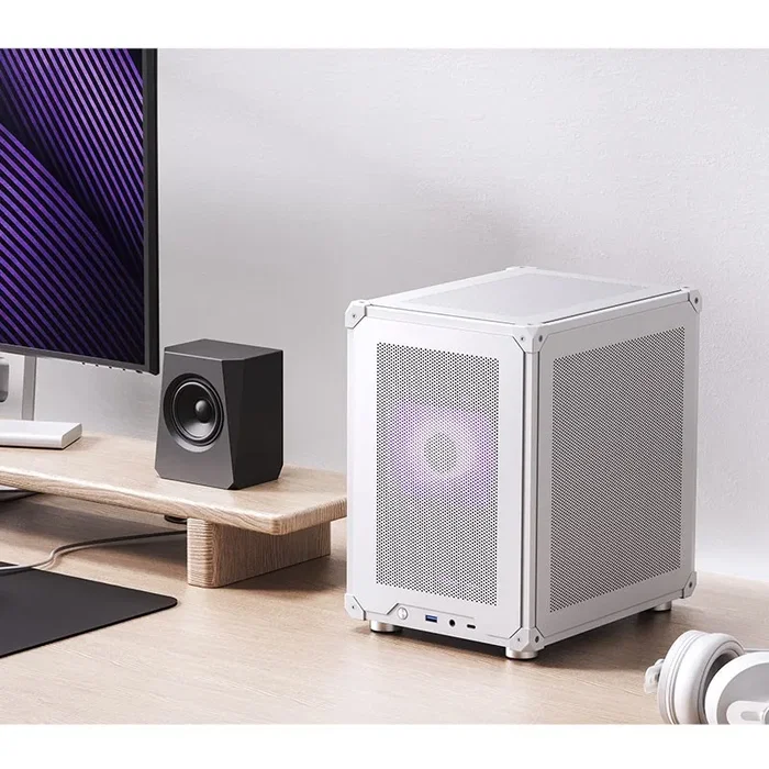 Jonsbo C6 Mini Tower Blanco Micro-ATX/Mini-ITX