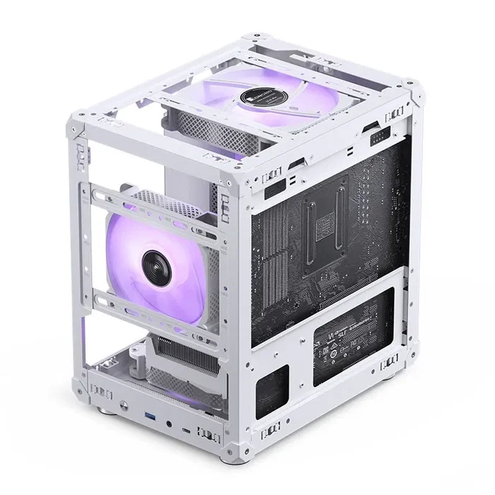 Jonsbo C6 Mini Tower Blanco Micro-ATX/Mini-ITX