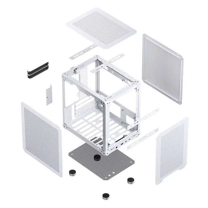 Jonsbo C6 Mini Tower Blanco Micro-ATX/Mini-ITX