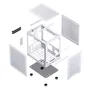 Jonsbo C6 Mini Tower Blanco Micro-ATX/Mini-ITX