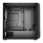 Sharkoon MK2 RGB Caja PC Gaming Micro Torre ATX Negro, Panel Lateral de Cristal Templado, 2 Ventiladores 120mm Preinstalados (1 RGB), Sin Fuente, Soporte GPU 41cm