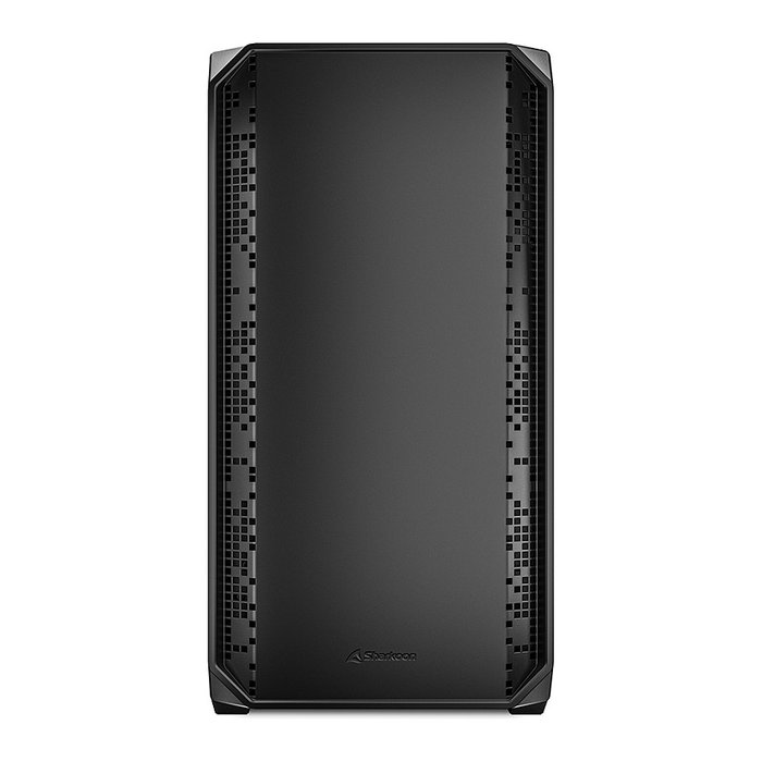 Sharkoon MK2 RGB Caja PC Gaming Micro Torre ATX Negro, Panel Lateral de Cristal Templado, 2 Ventiladores 120mm Preinstalados (1 RGB), Sin Fuente, Soporte GPU 41cm