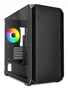 Sharkoon MK2 RGB Micro Torre Negro con Cristal Templado