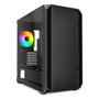 Sharkoon MK2 RGB Micro Torre Negro con Cristal Templado