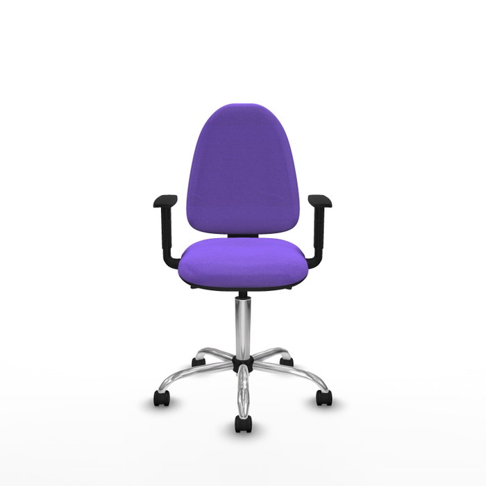 PIQUERAS Y CRESPO Silla de oficina Aýna color Lila con mecanismo Asincro