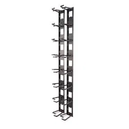 APC AR8442 Panel de gestión de cables Negro