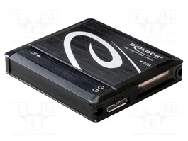 DeLOCK Lector de tarjetas USB 3.0 All-in-one Multi-Format Negro