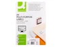Q-connect Etiqueta Adhesiva KF10652 96.5x42.3 mm para Fotocopiadora Laser Ink-jet, Caja 100 Hojas DIN A4