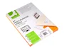 Q-connect Etiqueta Adhesiva KF10652 96.5x42.3 mm para Fotocopiadora Laser Ink-jet, Caja 100 Hojas DIN A4