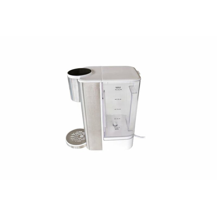 Unold Dispensador de Agua Caliente Ava Color Plata y Blanco (18610) - Dispensador Eléctrico Instantáneo para Café, Té, Sopas