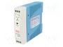 MEAN WELL MDR-20-15 Alimentador de 20W, 15VDC para carril DIN