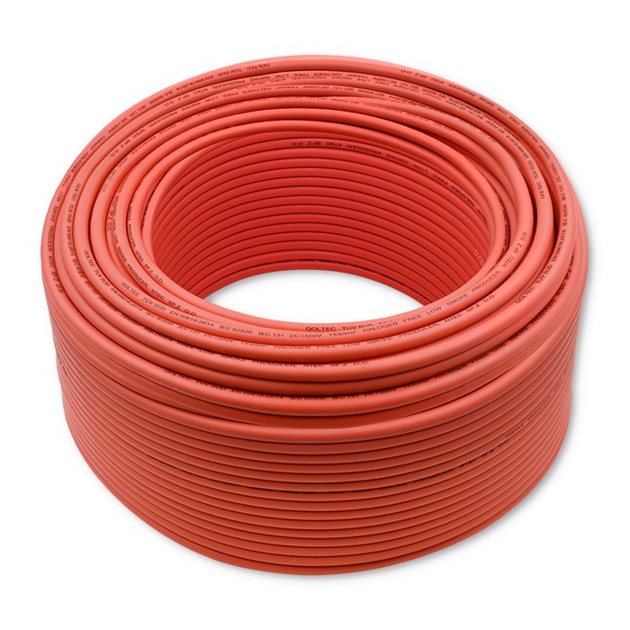 Qoltec Cable solar fotovoltaico 4mm² 100m rojo Qoltec Cable solar fotovoltaico 4mm² 100m rojo