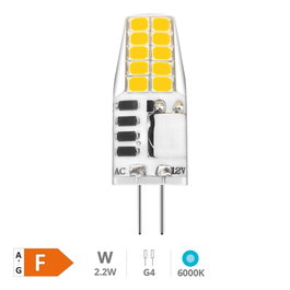 GSC Evolution Bombilla LED SMD G4 2,2W 6000K 12V Blanco