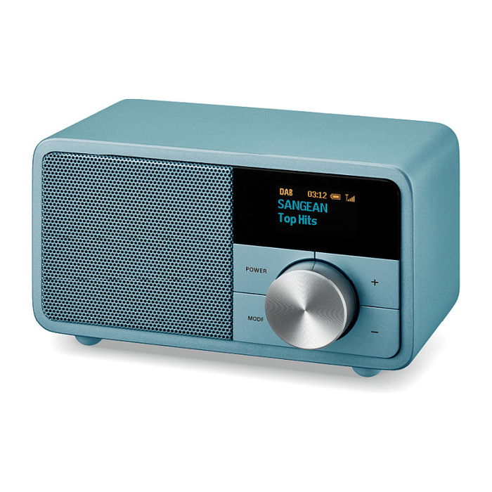 Sangean DDR-7 Radio Digital Personal DAB+ / FM, Bluetooth 5.0, USB-C, Batería Recargable, Pantalla OLED, Color Azul Sangean DDR-7 Radio Digital Personal DAB+ / FM, Bluetooth 5.0, USB-C, Batería Recargable, Pantalla OLED, Color Azul