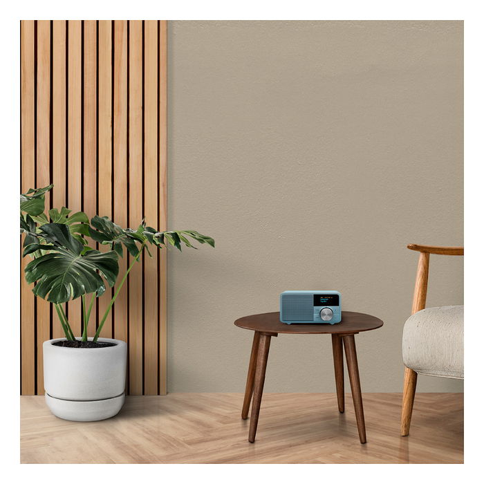 Sangean DDR-7 Radio Digital Personal DAB+ / FM, Bluetooth 5.0, USB-C, Batería Recargable, Pantalla OLED, Color Azul Sangean DDR-7 Radio Digital Personal DAB+ / FM, Bluetooth 5.0, USB-C, Batería Recargable, Pantalla OLED, Color Azul