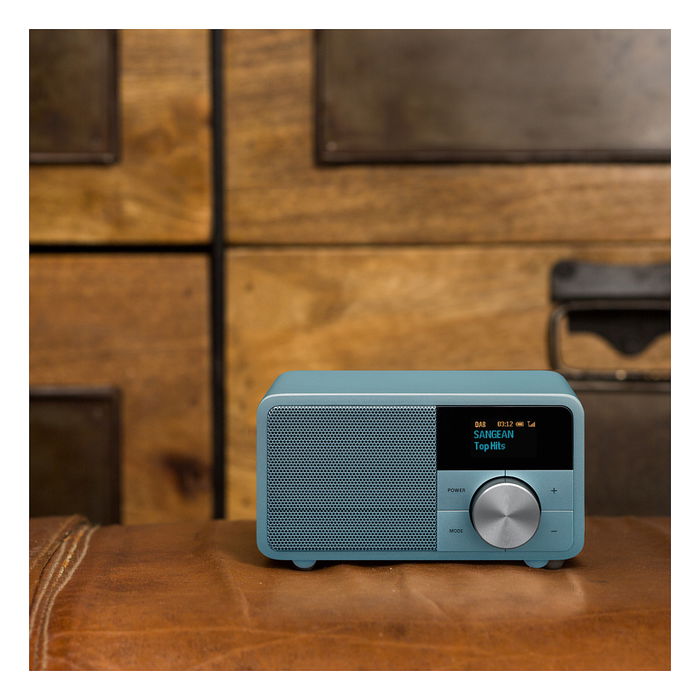 Sangean DDR-7 Radio Digital Personal DAB+ / FM, Bluetooth 5.0, USB-C, Batería Recargable, Pantalla OLED, Color Azul Sangean DDR-7 Radio Digital Personal DAB+ / FM, Bluetooth 5.0, USB-C, Batería Recargable, Pantalla OLED, Color Azul