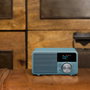 Sangean DDR-7 Norse Blue - Radio Digital Personal con Bluetooth 5.0, DAB+, FM y Batería Recargable
