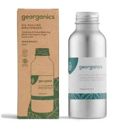 GEORGANICS Enjuague Bucal Con Aceite Hierbabuena Orgánico, Cruelty-free, Vegano 100Ml