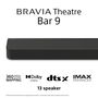 Barra de Sonido Sony BRAVIA Negro