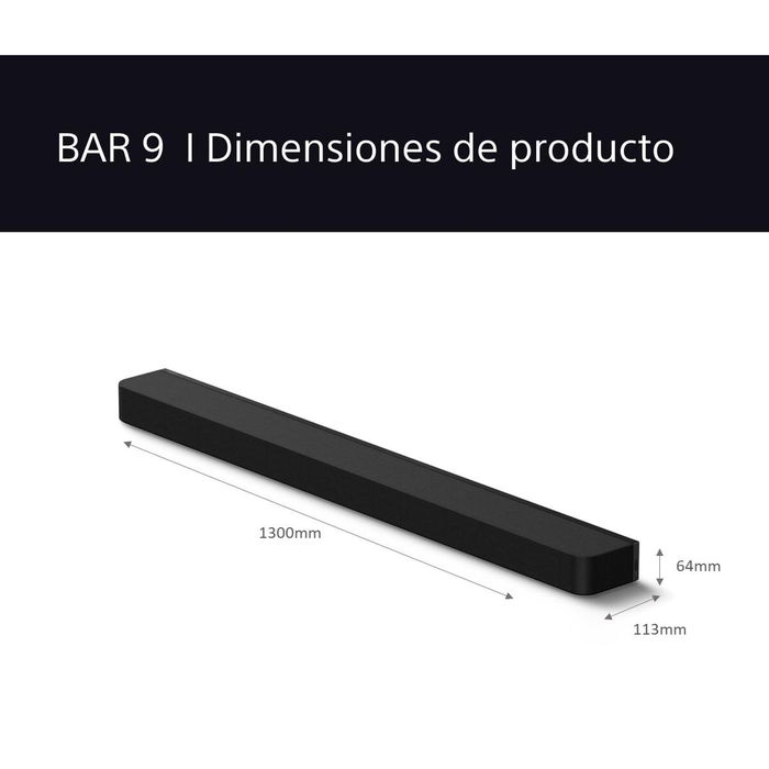 Barra de Sonido Sony BRAVIA Negro