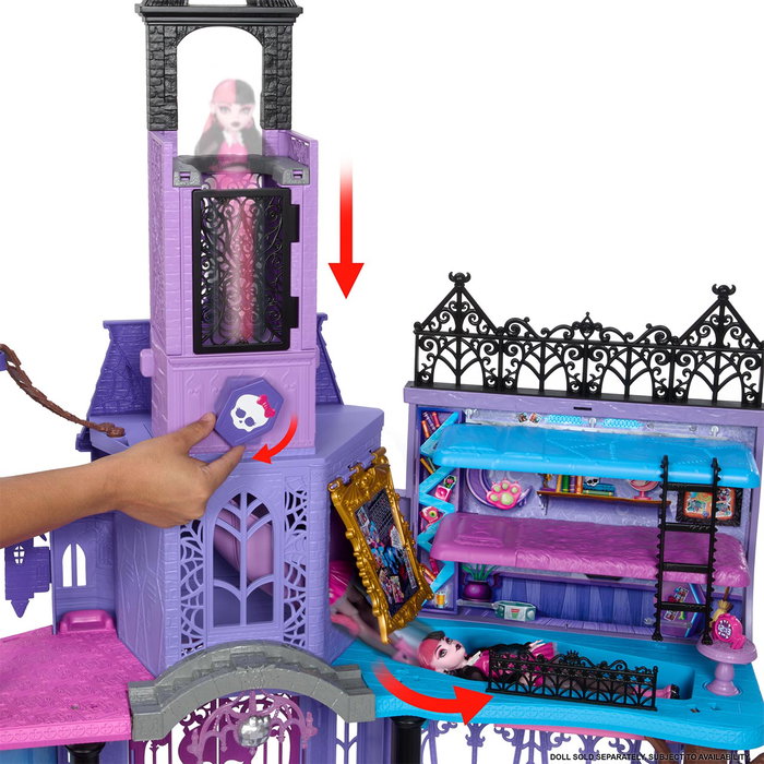 Monster High Haunted High School Casa de muñecas embrujada