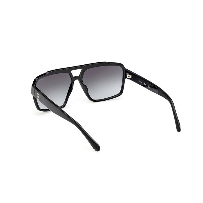 Guess Gafas GU00223 01B Gafas de Sol Hombre Navigator, Lente 61 mm, Puente 14 mm, Patilla 145 mm