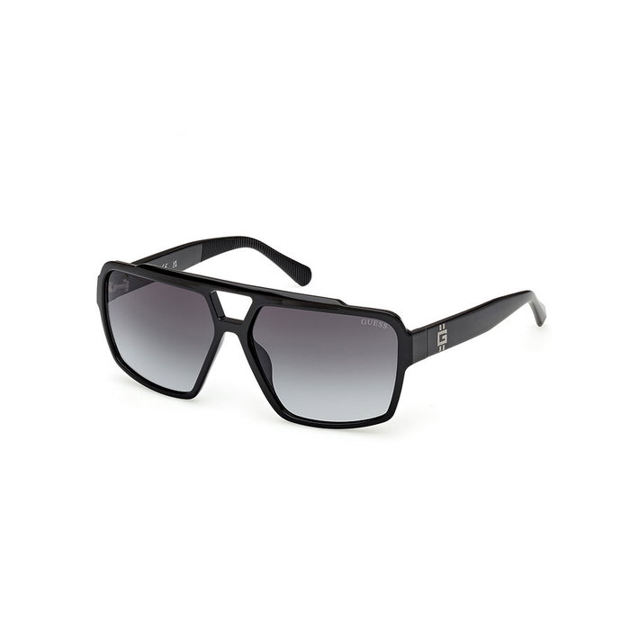 Guess Gafas GU00223 01B Gafas de Sol Hombre Navigator, Lente 61 mm, Puente 14 mm, Patilla 145 mm