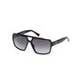 Guess Gafas GU00223 01B Gafas de Sol Hombre Navigator, Lente 61 mm, Puente 14 mm, Patilla 145 mm