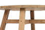 DKD Home Decor Mesita Auxiliar de Madera 90x90x40