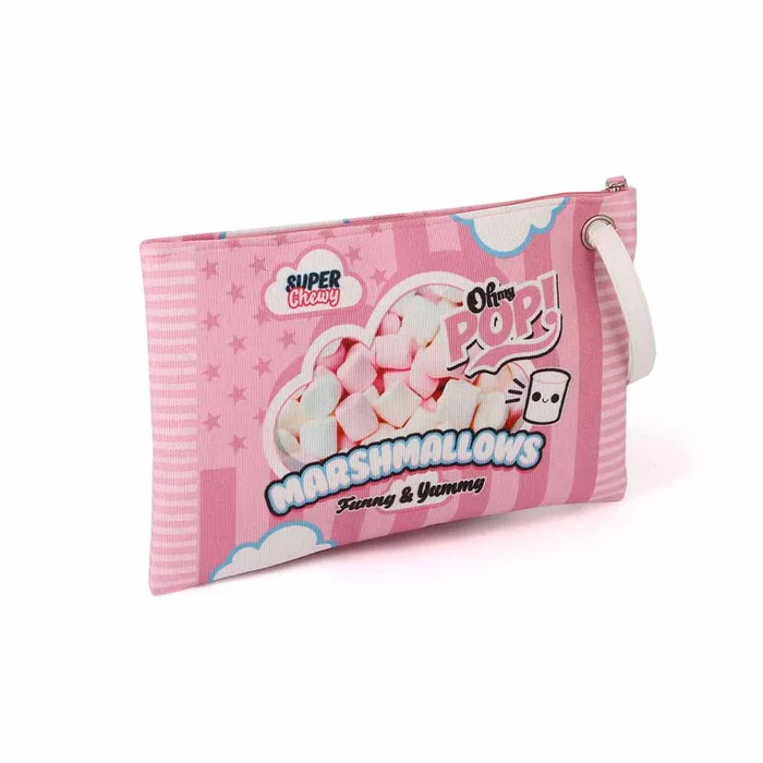 Oh My Pop Neceser de Playa Sunny Marshmallow Rosa