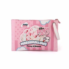 Oh My Pop Neceser de Playa Sunny Marshmallow Rosa