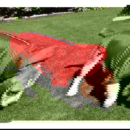 Nayeco Chubasquero Reflectante Rojo para Perros 45 cm