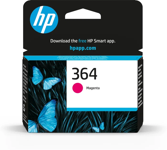HP Cartucho de tinta original 364 magenta HP Cartucho de tinta original 364 magenta