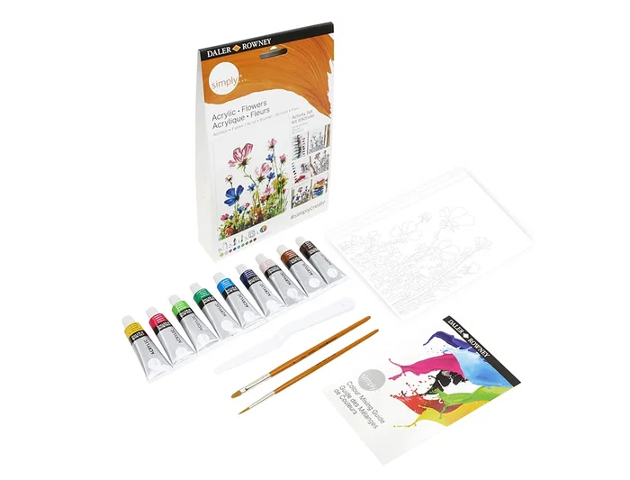 Daler Rowney Set Pintura Acrílica Simply Activity
