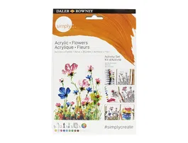 Daler Rowney Set Pintura Acrílica Simply Activity