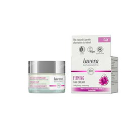 LAVERA Crema de Día Reafirmante con Ácido Hialurónico y Bakuchiol, 50 ml