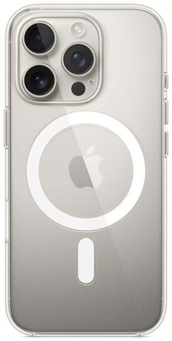 Apple Funda transparente con MagSafe para iPhone 16 Pro