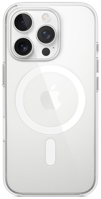Apple Funda transparente con MagSafe para iPhone 16 Pro