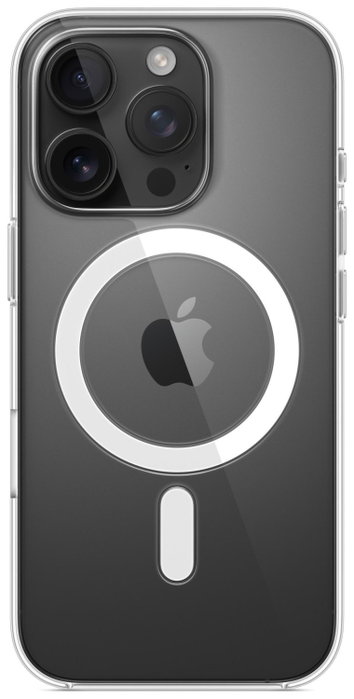 Apple Funda transparente con MagSafe para iPhone 16 Pro