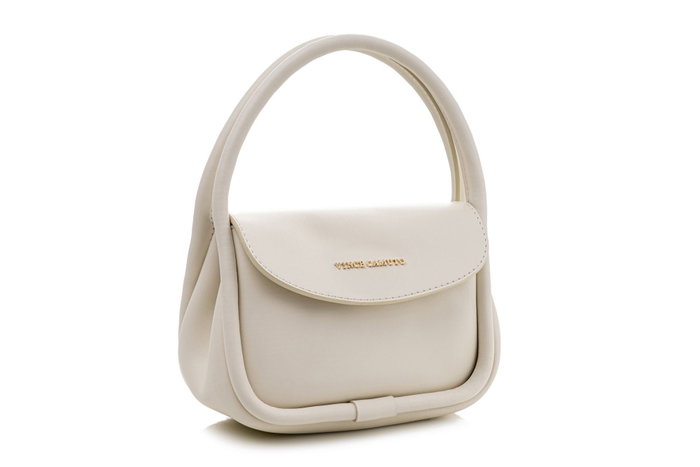 Vince Camuto Bolso Crema de Piel de Polivinilo