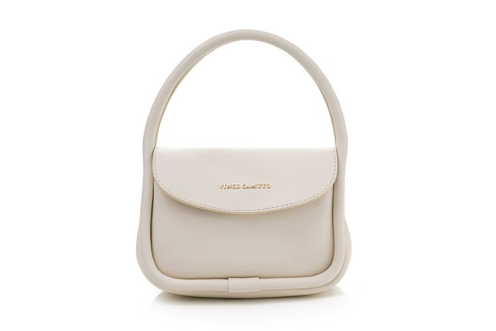 Vince Camuto Bolso Crema de Piel de Polivinilo