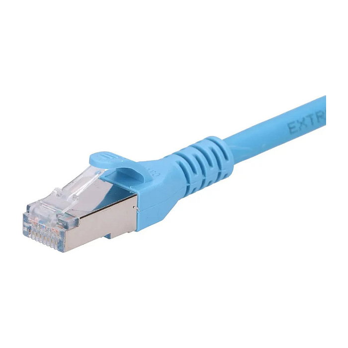 Extralink Patchcord LAN Cat.6A S/FTP 1m Azul Extralink Patchcord LAN Cat.6A S/FTP 1m Azul