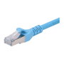 Extralink Patchcord LAN Cat.6A S/FTP 1m Azul